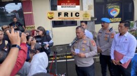 Foto: Kapolres Badung, AKBP M. Arif saat doorstop pers (Red/Humas Res Badung)