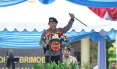 Kapolri Pimpin Apel dan Buka Rakernis Korps Brimob Polri Tahun 2026