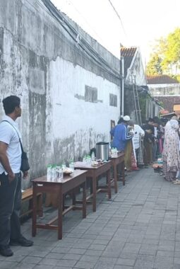 Pengamanan Ibadah Sholat Idul Adha, Kapolsek Blahbatuh Pantau Penggelaran Personel