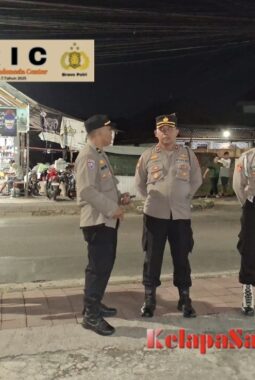 Kapolsek Mengwi Pimpin Langsung Pengamanan Malam Takbiran Idul Adha 1447 H
