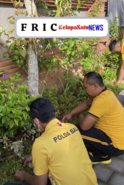 Polres Bandara Ngurah Rai: “Personil Kompak Jaga Kebersihan Mako, Wujudkan Lingkungan Kerja Nyaman & Profesional”