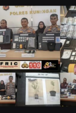 Polres Kuningan Gempur Peredaran Narkoba: 12 Tersangka Diringkus, Ratusan Juta Rupiah Barang Bukti Disita