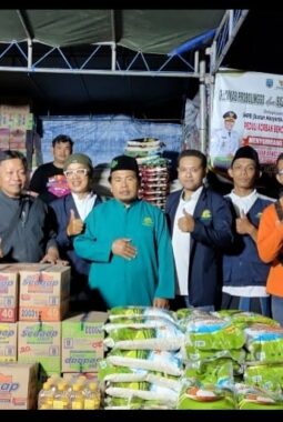 Ringankan Beban Korban, Yayasan Sosial Ummat Palapa Pecatu Salurkan Bantuan Tahap Kedua
